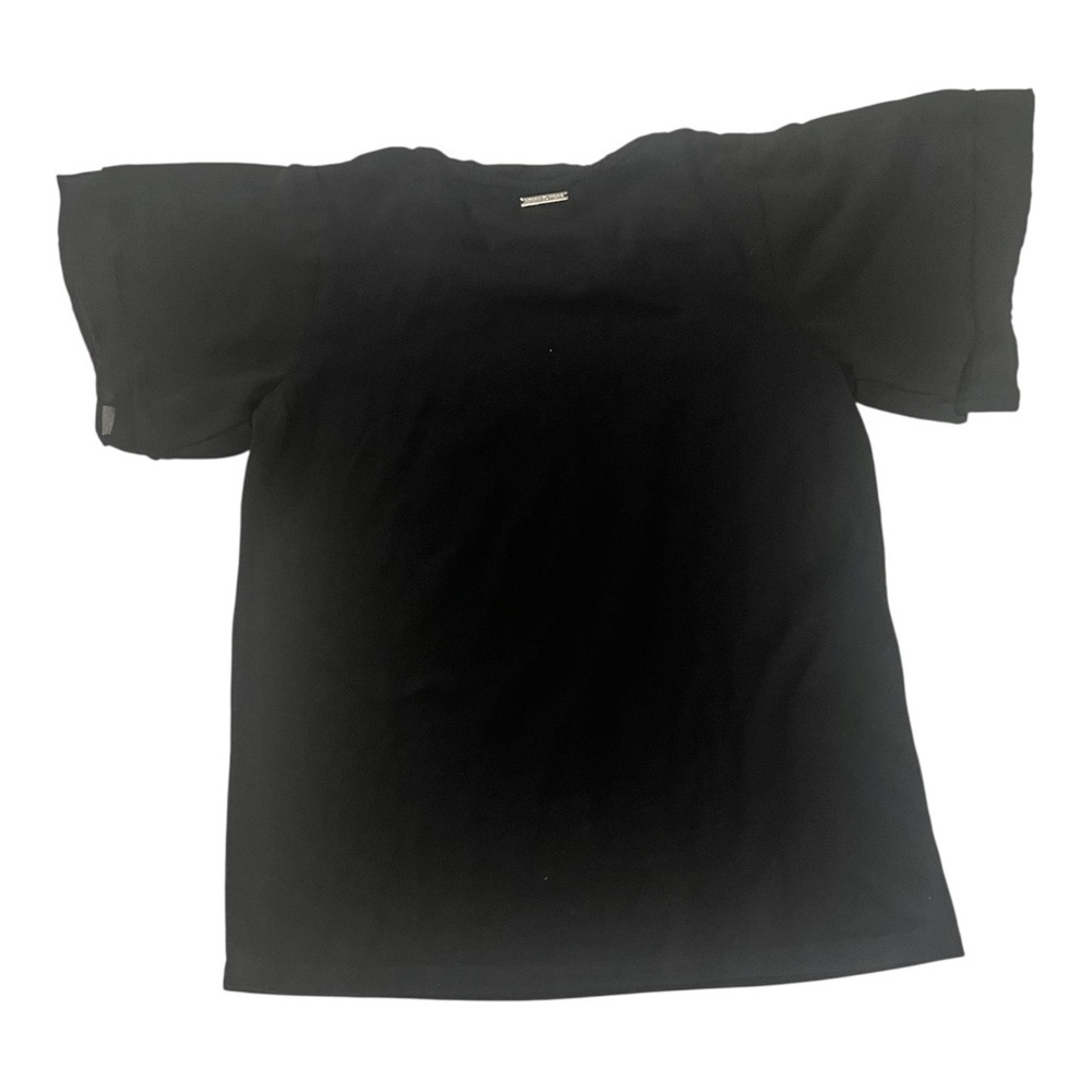 Michael Kors Classic Black Short Sleeve Top - Picture 3 of 6